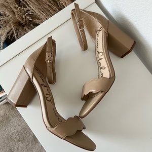 Sam Edelman scalloped heels
